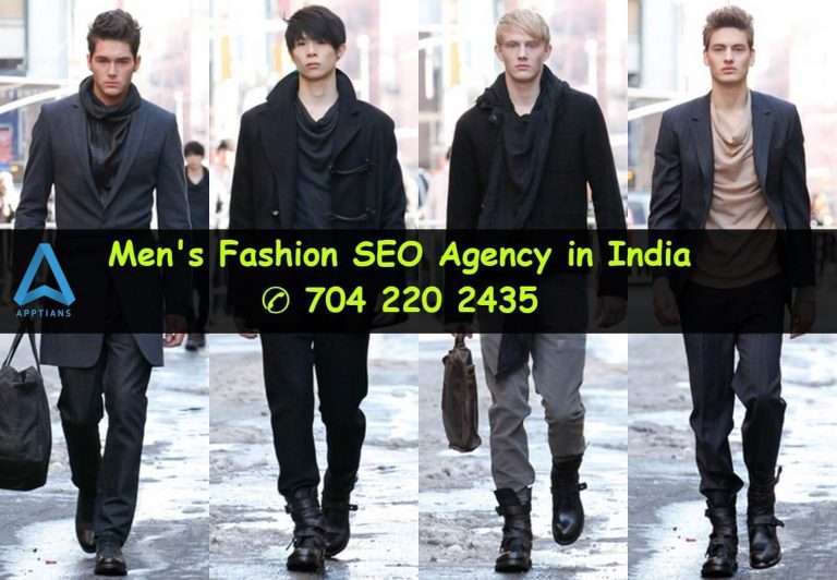 Best Mens Fashion SEO Agency in India