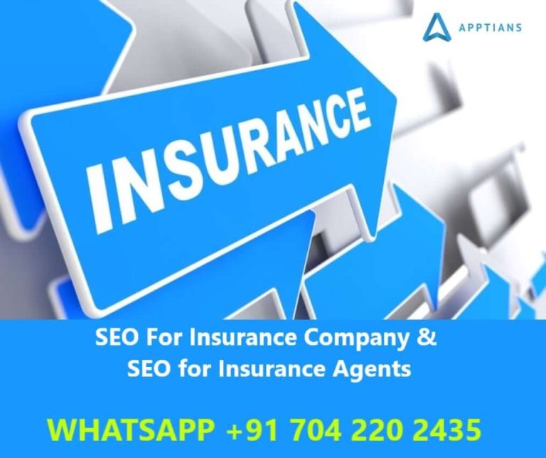 SEO For Insurance Company and SEO for Insurance Agents