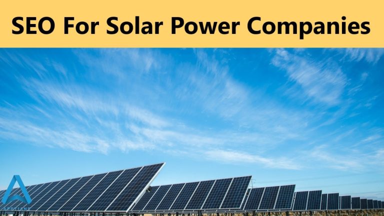 SEO For Solar Power Companies